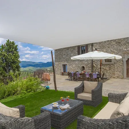 Villa My Exclusive Italy - Chianti With Panoramic Pool On The Vineyard Greve in Chianti