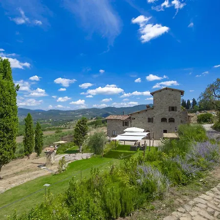 Villa My Exclusive Italy - Chianti With Panoramic Pool On The Vineyard Greve in Chianti