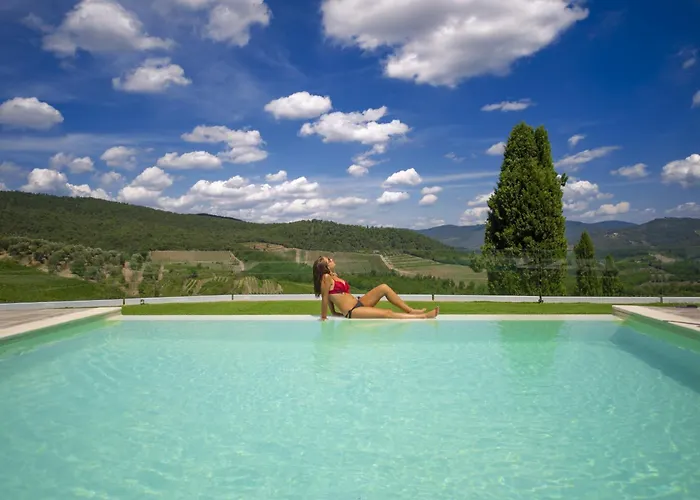 Villa My Exclusive Italy - Chianti With Panoramic Pool On The Vineyard